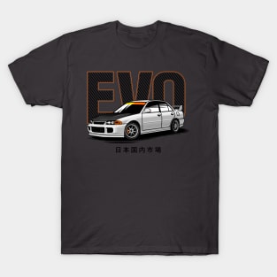 JDM car Mitsubishi Lancer evo T-Shirt